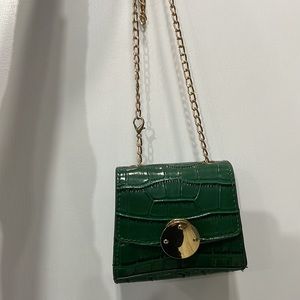 Shein green Sling